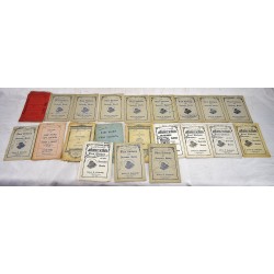 A Collection of Twenty One Early Rare Book and First Edition Catalogues from three New York Book Dealers (1914-1935) 